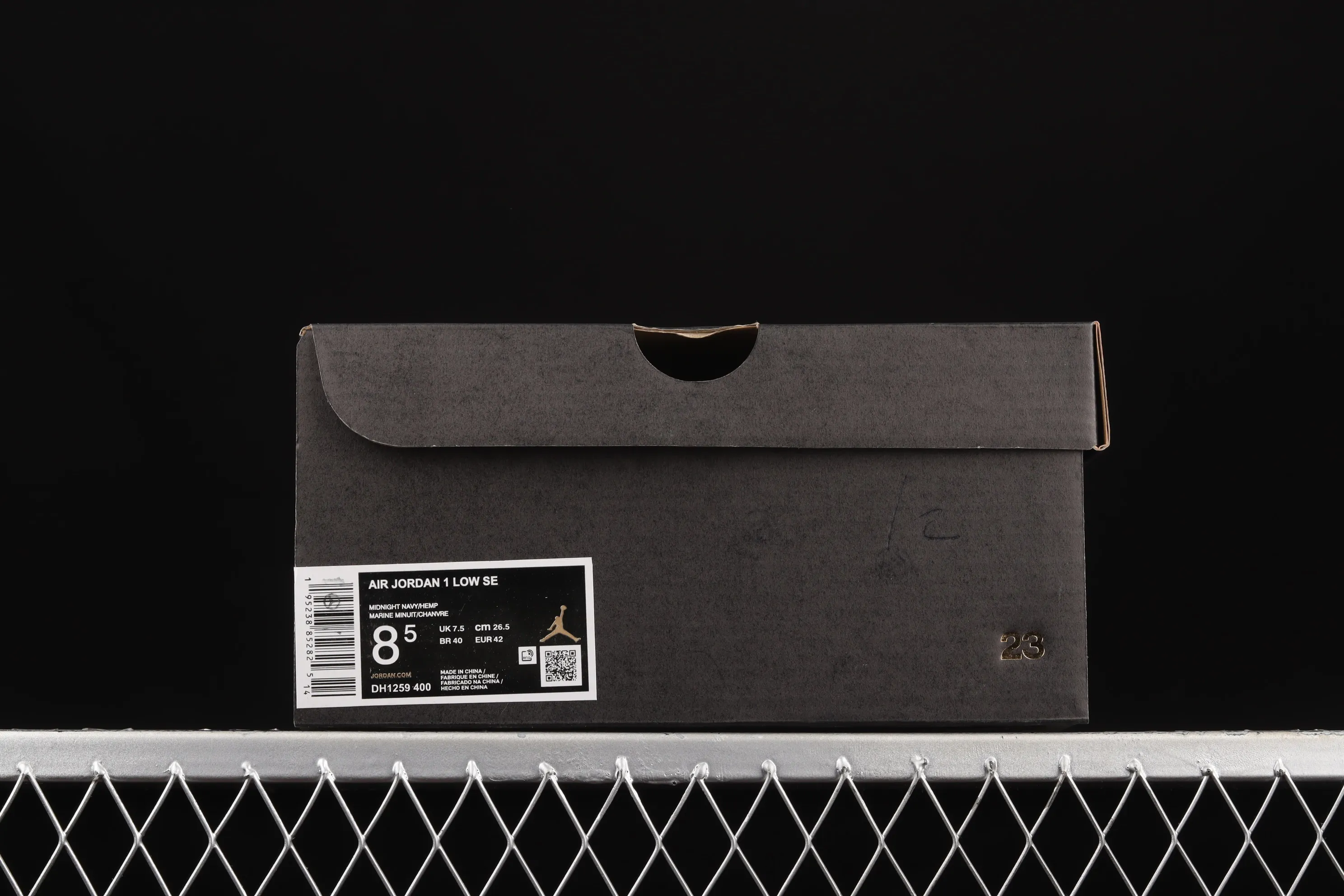 All categories Air Jordan Jordan series basketball shoes Air Jordan 1 Low Air Jordan 1 Low AJ1 Joe 1 dark blue denim low-top basketball shoes DH1259-400